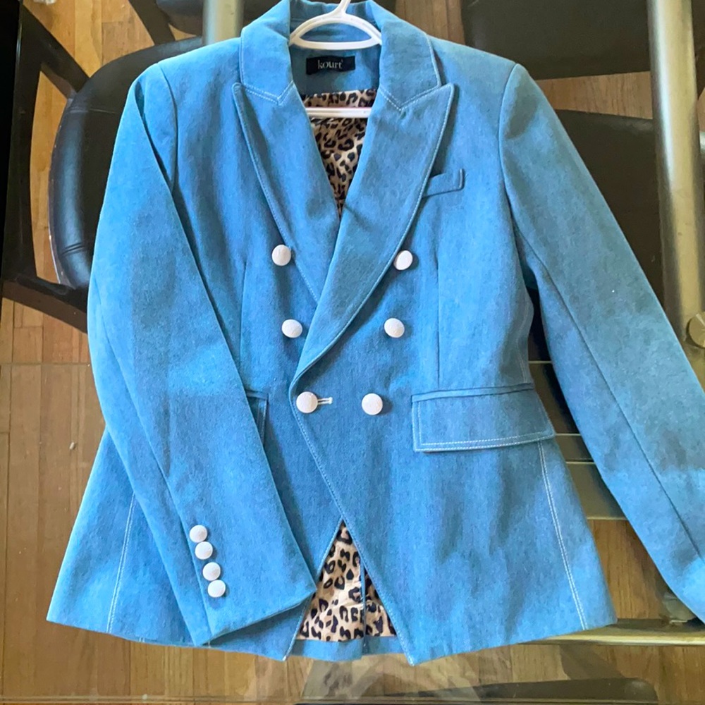 Kourt denim blazer